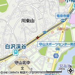 松坂町周辺の地図