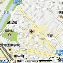 清須市清洲市民サービスセンター周辺の地図