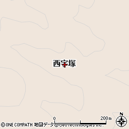 鳥取県八頭郡智頭町西宇塚周辺の地図