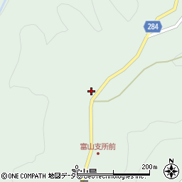 島根県大田市富山町山中1709周辺の地図