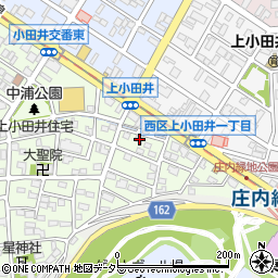 愛知県名古屋市西区上小田井1丁目74周辺の地図
