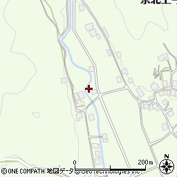 京都府京都市右京区京北上弓削町五月女周辺の地図
