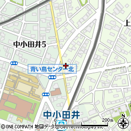 愛知県名古屋市西区上小田井2丁目204周辺の地図