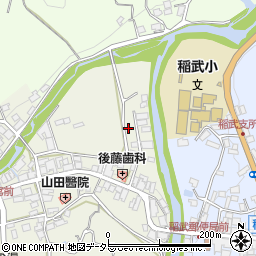 愛知県豊田市武節町大モン周辺の地図