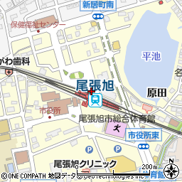 愛知県尾張旭市東大道町原田32周辺の地図