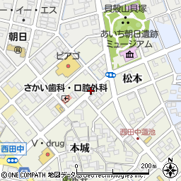 ピアゴ清洲店前周辺の地図