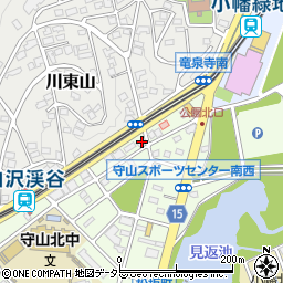 愛知県名古屋市守山区松坂町157周辺の地図