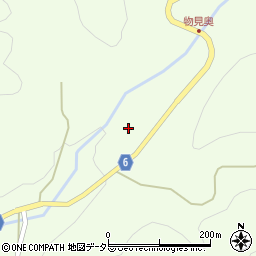 岡山県津山市加茂町物見964周辺の地図