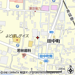 静岡県富士宮市田中町332周辺の地図