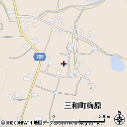京都府福知山市三和町梅原910周辺の地図
