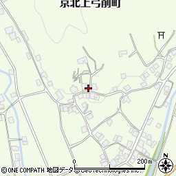 京都府京都市右京区京北上弓削町上ノ段周辺の地図