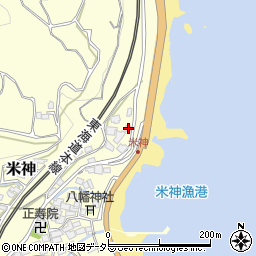 神奈川県小田原市米神53周辺の地図