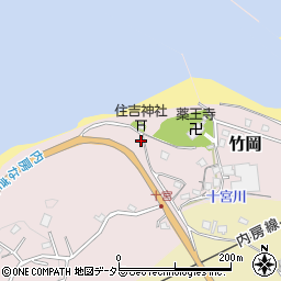 千葉県富津市竹岡64周辺の地図