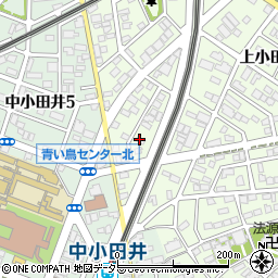 坂尾荘周辺の地図