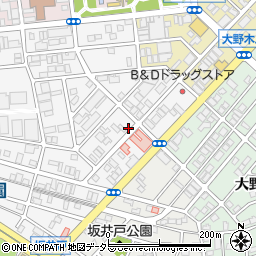 愛知県名古屋市西区市場木町325周辺の地図