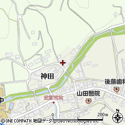 愛知県豊田市武節町カマ井周辺の地図