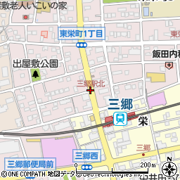 三郷駅北周辺の地図