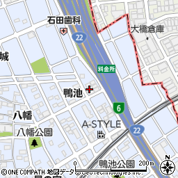 高木商店周辺の地図