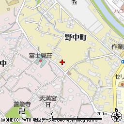 静岡県富士宮市野中町606周辺の地図