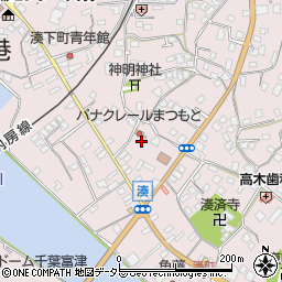 千葉県富津市湊301周辺の地図