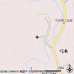 千葉県夷隅郡大多喜町弓木451周辺の地図