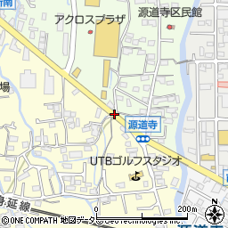 源道寺周辺の地図