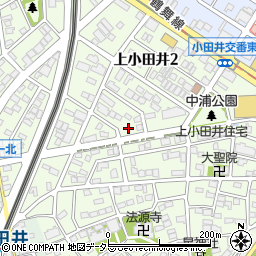 愛知県名古屋市西区上小田井2丁目127周辺の地図
