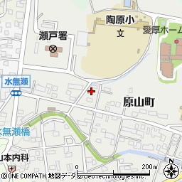 愛知県瀬戸市原山町44周辺の地図