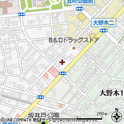 愛知県名古屋市西区市場木町288周辺の地図