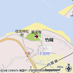 千葉県富津市竹岡9周辺の地図