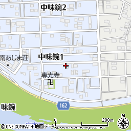 愛知県名古屋市北区中味鋺1丁目809-3周辺の地図