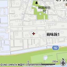 愛知県名古屋市北区楠味鋺1丁目715-3周辺の地図