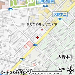 愛知県名古屋市西区市場木町295周辺の地図