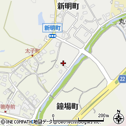 愛知県瀬戸市新明町3周辺の地図
