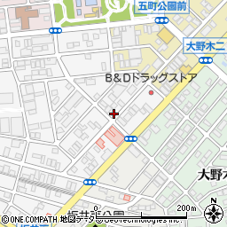 愛知県名古屋市西区市場木町320周辺の地図