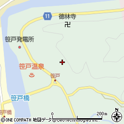 愛知県豊田市笹戸町前田周辺の地図