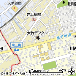 大竹デンタルクリニック周辺の地図