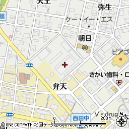 トヨタ自動車　清洲研修センター周辺の地図