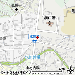 愛知県瀬戸市原山町3-1周辺の地図