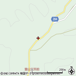 島根県大田市富山町山中2069-6周辺の地図