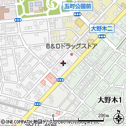 愛知県名古屋市西区市場木町297周辺の地図