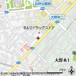 愛知県名古屋市西区市場木町300周辺の地図