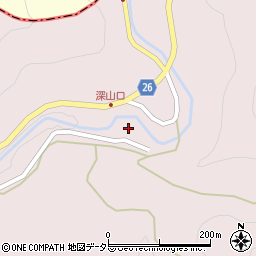 京都府船井郡京丹波町猪鼻曽都田6周辺の地図