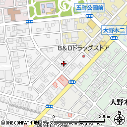 愛知県名古屋市西区市場木町319周辺の地図