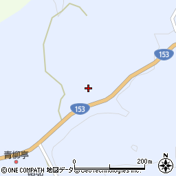愛知県豊田市夏焼町（ワセグリ）周辺の地図