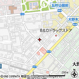 愛知県名古屋市西区市場木町322周辺の地図