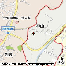 静岡県御殿場市神山32周辺の地図