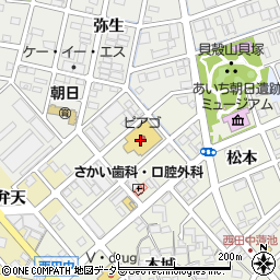 三菱ＵＦＪ銀行ピアゴ清洲店 ＡＴＭ周辺の地図