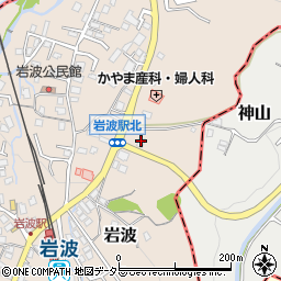 ファミリーマート裾野岩波店周辺の地図