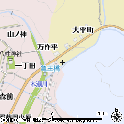 愛知県豊田市大平町55周辺の地図